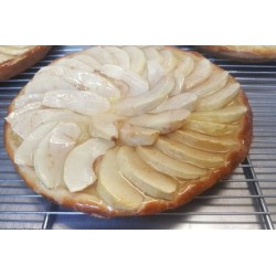 Tarte pommes tranches