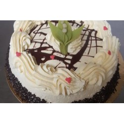 Gâteau crème beurre vanille