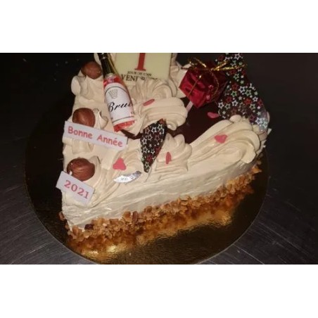 Cœur de l'an beurre pralinée